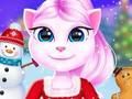 Žaidimas Žaidimas Cat Girl Kalėdų dekoras  internete