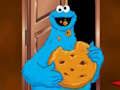 Žaidimas Raskite „Crazy Cookie Monster“.  internete