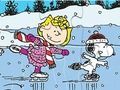 Žaidimas Dėlionė: Snoopy čiuožimas  internete