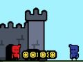 Žaidimas Raudonieji ir mėlynieji Castlewars internete Žaidimas Raudonieji ir mėlynieji Castlewars internete