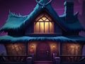 Žaidimas Bungalow Escape kieme  internete
