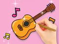 Žaidimas Spalvinimo knyga: Žvaigždžių gitara  internete