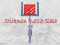 Žaidimas „Stickman“ dėlionės pasvirasis brūkšnys  internete