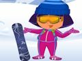 Žaidimas Dora Ski žiemos suknelė  internete