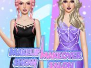 Žaidimas Makiažo šou: Makeover salonas internete