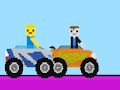 Žaidimas Obby vs Noob vairuotojas  internete
