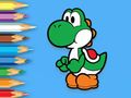 Žaidimas Spalvinimo knyga: Yoshi žvejybos laikas  internete
