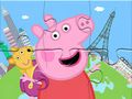 Žaidimas Dėlionė: Peppa kelionė aplink  internete