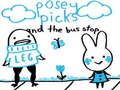 Žaidimas Posey Picks ir autobusų stotelė  internete