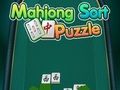 Žaidimas Mahjong rūšiavimo dėlionė  internete