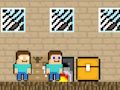 Žaidimas „Duo House Escape“.  internete