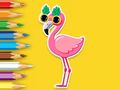 Žaidimas Spalvinimo knyga: Flamingo  internete