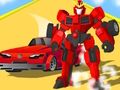 Žaidimas Robotų transformacijos lenktynės  internete
