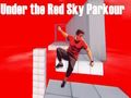 Žaidimas Parkour po raudonu dangumi  internete