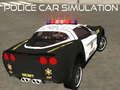 Žaidimas Policijos automobilio simuliatorius 2020  internete