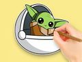 Žaidimas Spalvinimo knyga: meistras Yoda  internete