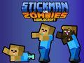 Žaidimas „Stickman vs Zombies Worldcraft“ internete