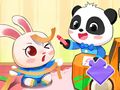 Žaidimas Dėlionė: Baby Panda žaidimo laikas  internete