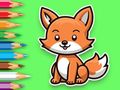 Žaidimas Spalvinimo knyga: Baby Fox  internete