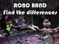 Žaidimas Robotų grupė – raskite skirtumus  internete