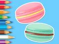 Žaidimas Spalvinimo knyga: Macaron  internete