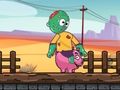 Žaidimas Matematika Zombie Rodeo daugyba  internete