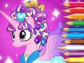 Žaidimas Spalvinimo knyga: Ponis princesė  internete