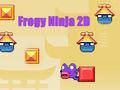 Žaidimas „Frogy Ninja 2d“ internete Žaidimas „Frogy Ninja 2d“ internete