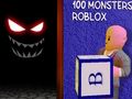 Žaidimas 100 monstrų Roblox  internete