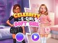 Žaidimas „Celebrity E-Girl“ ir „Soft-Girl“ internete