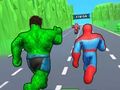 Žaidimas Superherojų transformacija – pokyčių lenktynės  internete
