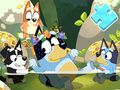 Žaidimas Dėlionė: Bluey Pool Spa  internete