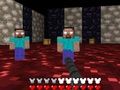 Žaidimas Herobrine katakombos 3D  internete