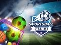 Žaidimas „Sportsball Merge“.  internete
