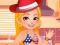 Žaidimas „Roxie's Kitchen Texas Hotdog“.  internete