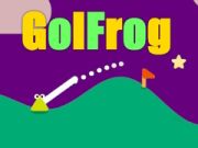 Žaidimas „GolFrog“.  internete