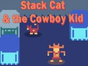 Žaidimas Stack Cat ir Cowboy Kid internete