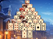 Žaidimas Kalėdų eglutės Solitaire  internete