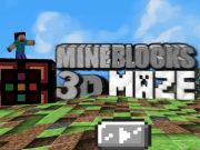 Žaidimas MineBlocks 3D labirintas  internete
