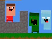 Žaidimas Nubikai kuria gynybą prieš zombius  internete
