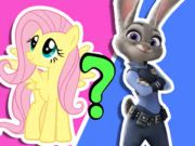 Žaidimas Vaikų viktorina: „Animal Ladies“.  internete