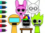 Žaidimas Spalvinimo knyga: Sprunki Incredibox internete Žaidimas Spalvinimo knyga: Sprunki Incredibox internete