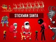 Žaidimas Stickman Kalėdų Senelis  internete