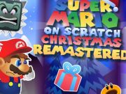 Žaidimas „Super Mario On Scratch Christmas Remastered“ internete