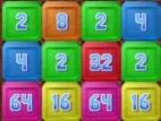 Žaidimas 2048 m.: medienos blokas  internete