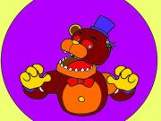 Žaidimas FNAF spalvinimo knyga  internete