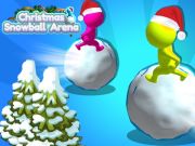 Žaidimas Kalėdų sniego gniūžtės arena  internete