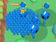 Žaidimas Milžiniška minia. io: House Capture  internete