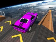 Žaidimas „Mega rampa“: „Stunt Jumping“ automobiliu  internete