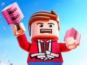 Žaidimas Dėlionė: „Roblox Hero Adventure“.  internete